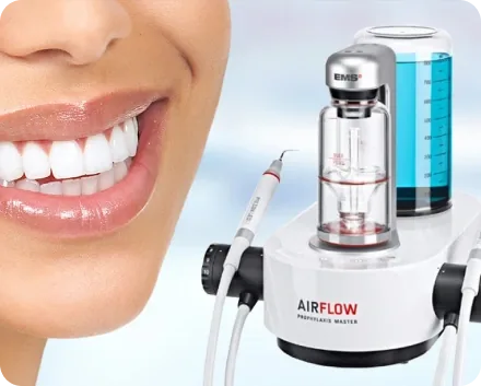 Single-use airflow nozzle prepared for a patient